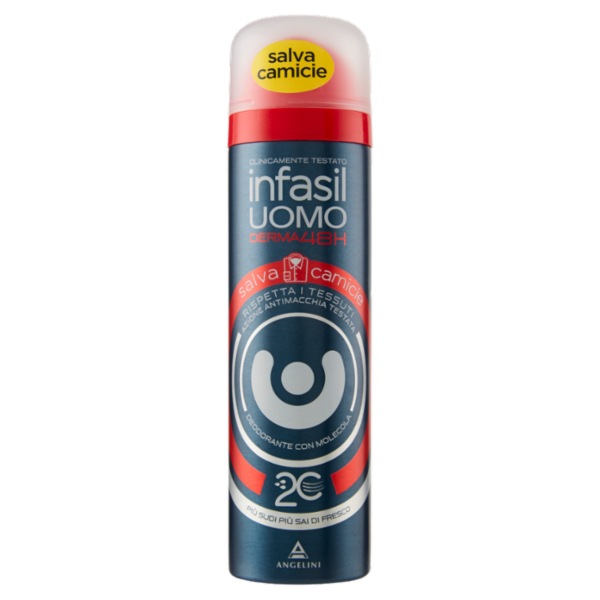 infasil Uomo Derma48H Deospray salva camicie 150 ml