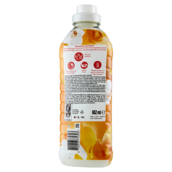 Lenor Ammorbidente Lavatrice Concentrato, Oro e Fiori di Vaniglia, 42 Lavaggi 882 ml