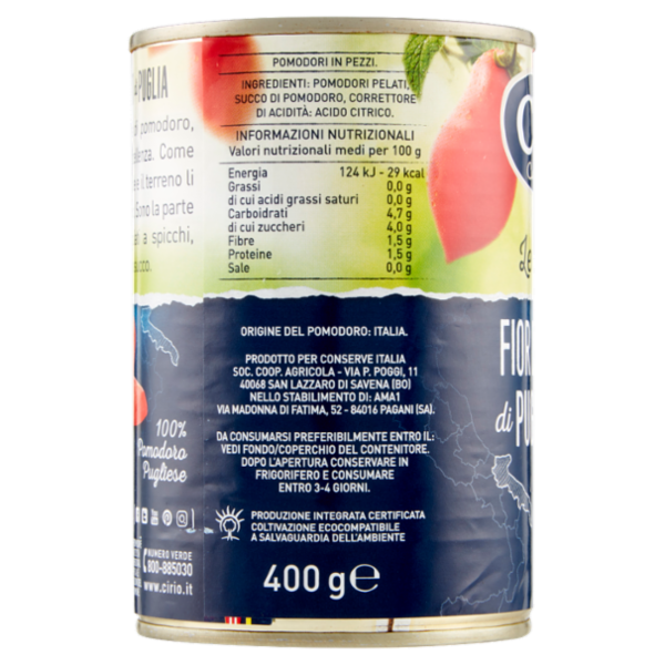 Cirio Le Selezioni Fior di Filetti di Puglia 400 g