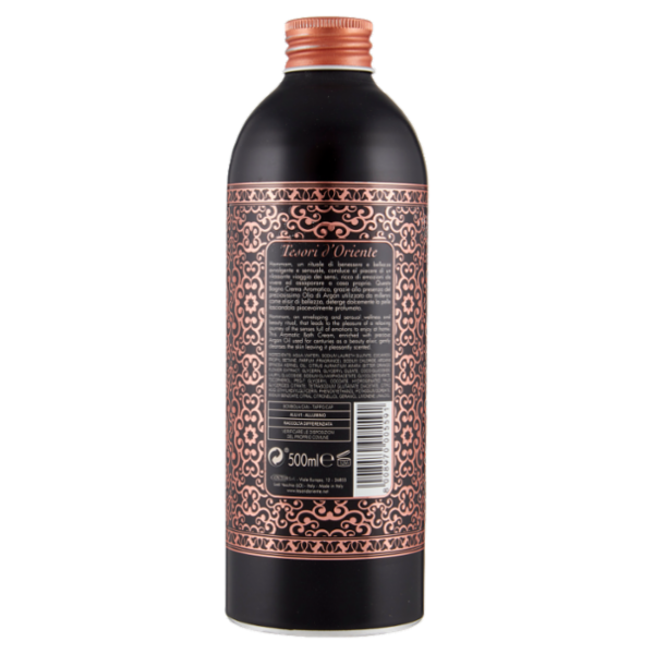 Tesori d'Oriente Hammam Bagno Crema Aromatico Olio di Argan e Fiori di Arancio 500 ml