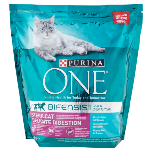 PURINA ONE Sterilcat Delicate Digestion - Pesce dell'Oceano 1,5kg