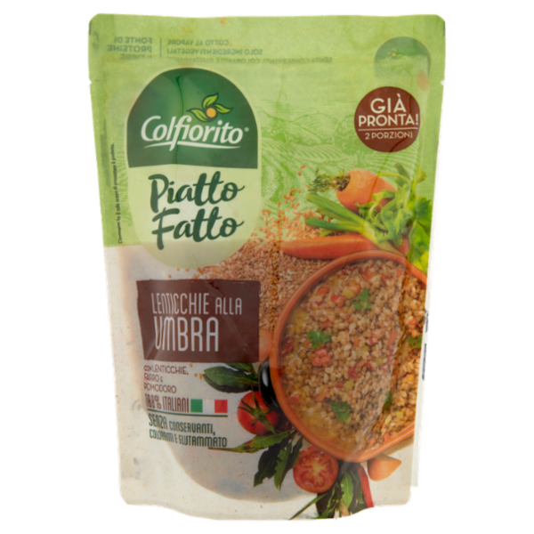 Colfiorito Piatto Fatto Lenticchie alla Umbra 420 g