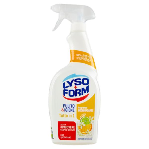 Lysoform Pulito & Igiene Tutto in 1 Arancia & Bergamotto 700 ml