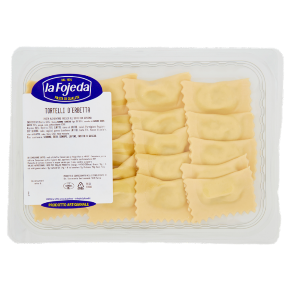 la Fojeda Tortelli d'Erbetta 250 g