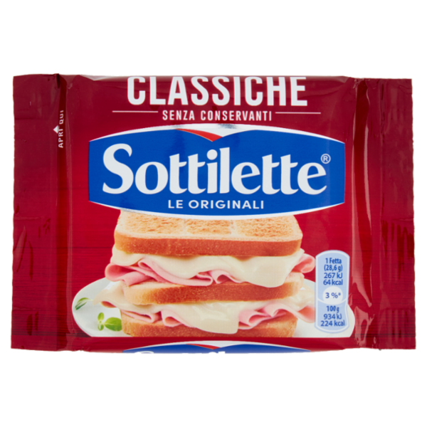 Sottilette Classiche formaggio fuso a fette - 200g
