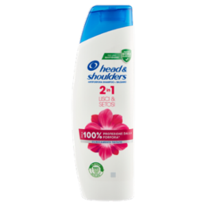 Head & Shoulders Antiforfora Shampoo + Balsamo 2in1 Lisci & Setosi 225 Ml