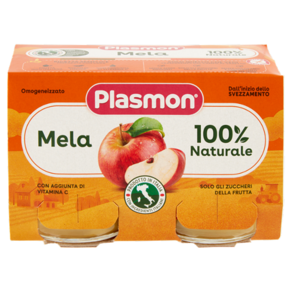 Plasmon Omogeneizzato Mela 2 x 104 g