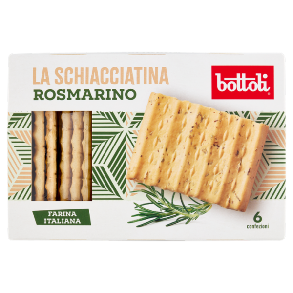 bottoli la Schiacciatina Rosmarino 6 x 37,5 g