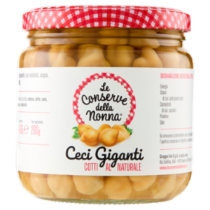 Le Conserve Della Nonna Ceci Giganti Cotti Al Naturale 430 g