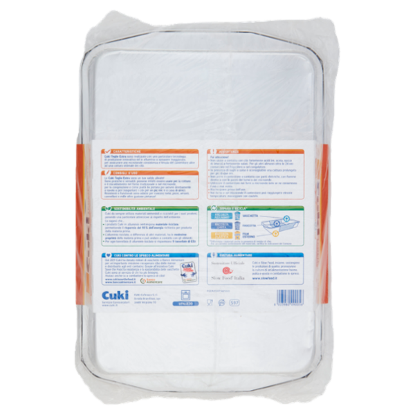 Cuki Cuoce Teglie Extra Alluminio alto spessore 8 Porzioni 2 pz