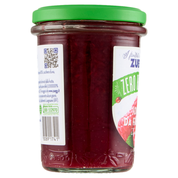 Zuegg I frutteti di Oswald Zuegg Zero Residui° 100% da Frutta* Lamponi 230 g