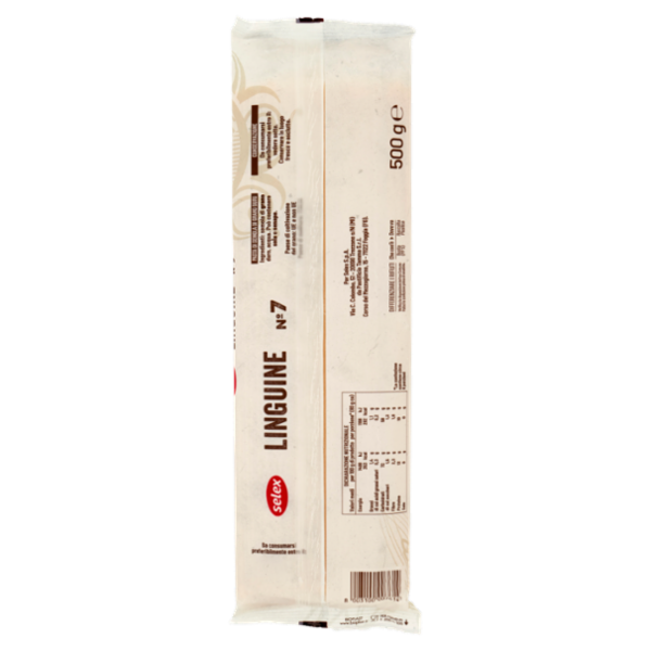 Selex Pasta di Semola Trafilata al Bronzo Linguine 500 g