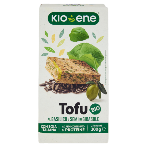 Kioene Tofu al Basilico e Semi di Girasole Bio 200 g
