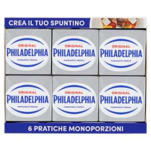 Philadelphia Original Formaggio Fresco Spalmabile - 6x25g