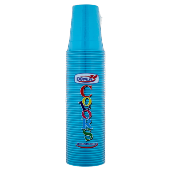 DOpla Colors Bicchieri 200ml Turchese 50 pz
