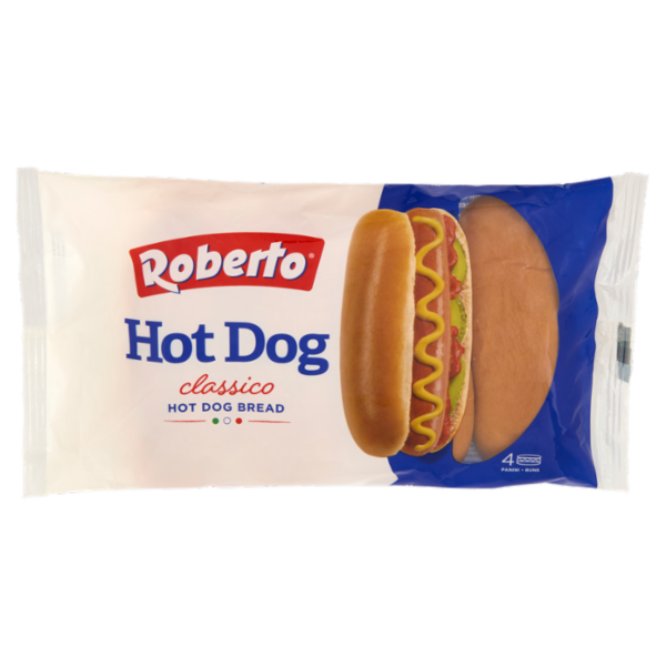 Roberto Hot Dog classico 4 Panini 250 g