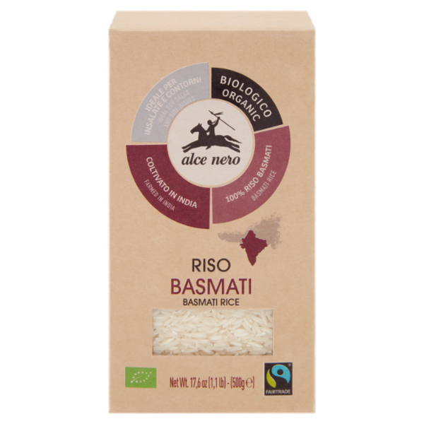 alce nero Riso Basmati 500 g