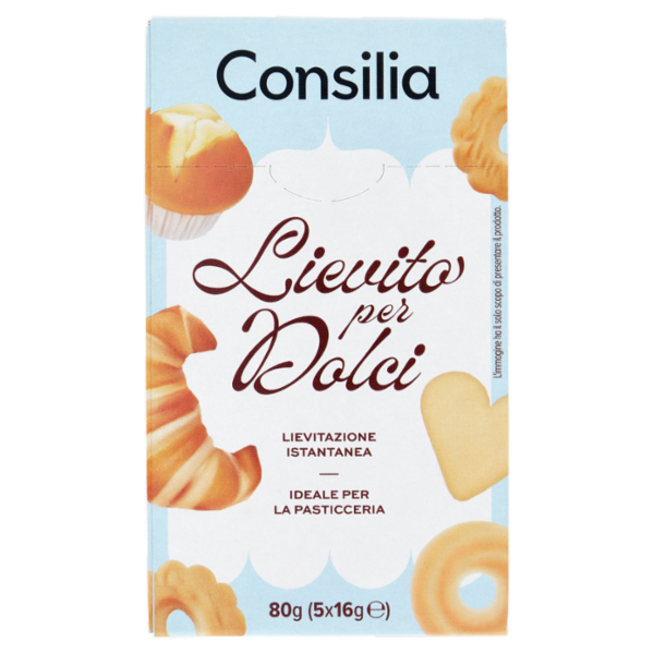 Consilia Lievito per Dolci 5 x 16 g