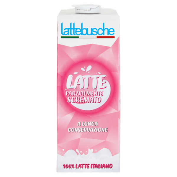 lattebusche Latte Parzialmente Scremato a Lunga Conservazione 1000 ml