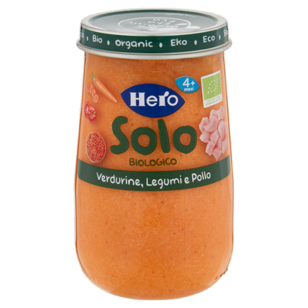 Hero Solo Verdurine, Legumi e Pollo 190 g