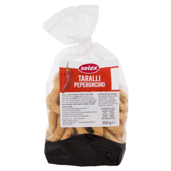 Selex Taralli al Peperoncino 300 g