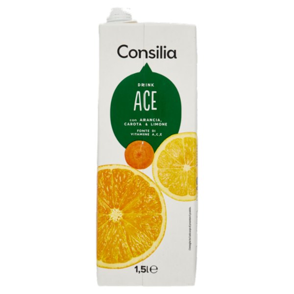 Consilia Succo Ace Arancia Limone Carota 1,5 L