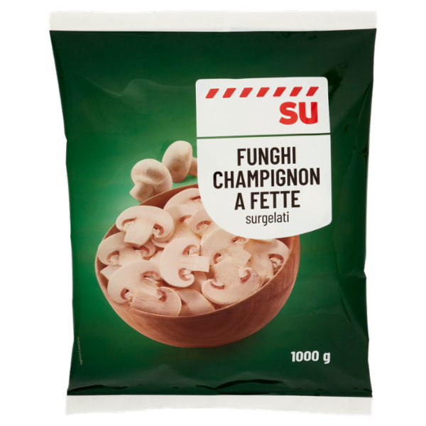 Sù Funghi Champignon a Fette Surgelati 1000 g