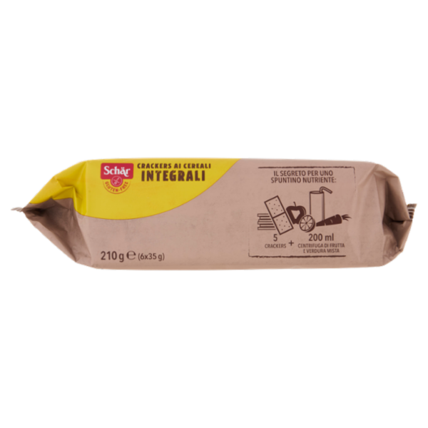 Schär Crackers ai Cereali Integrali 6 x 35 g