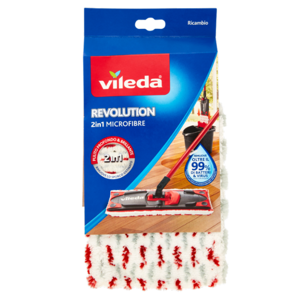 Vileda Revolution 2in1 Microfibre Ricambio 1pz