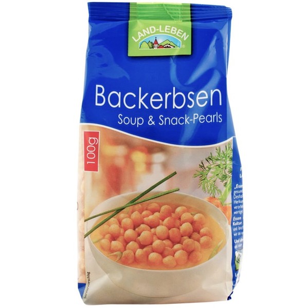 Land-Leben Backerbsen Palline di Zuppa Reale 100 g