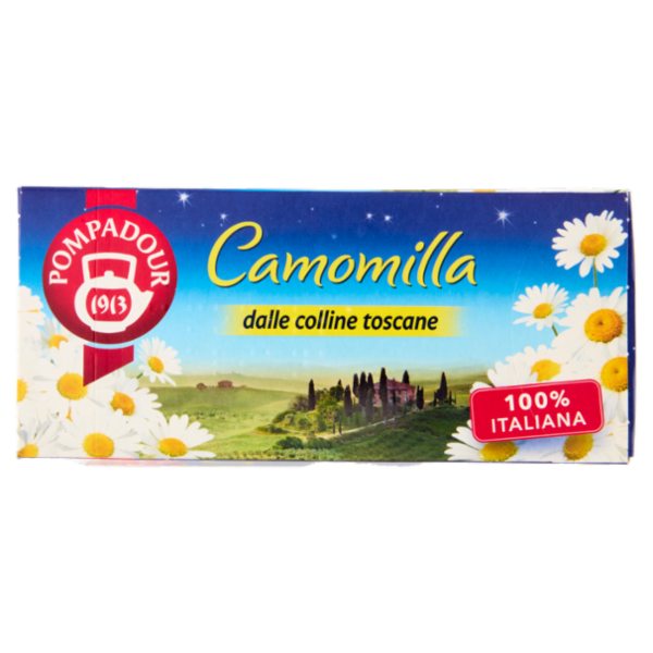 Pompadour Camomilla dalle colline toscane 18 x 1,7 g