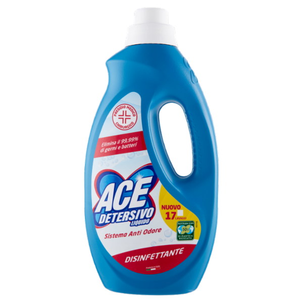 Ace Detersivo Liquido Disinfettante 17 Lavaggi 935 ml