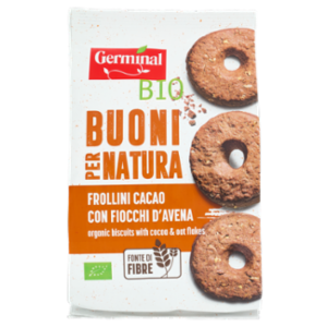 Germinal Bio Buoni Per Natura Frollini Cacao Con Fiocchi D'Avena 280 g