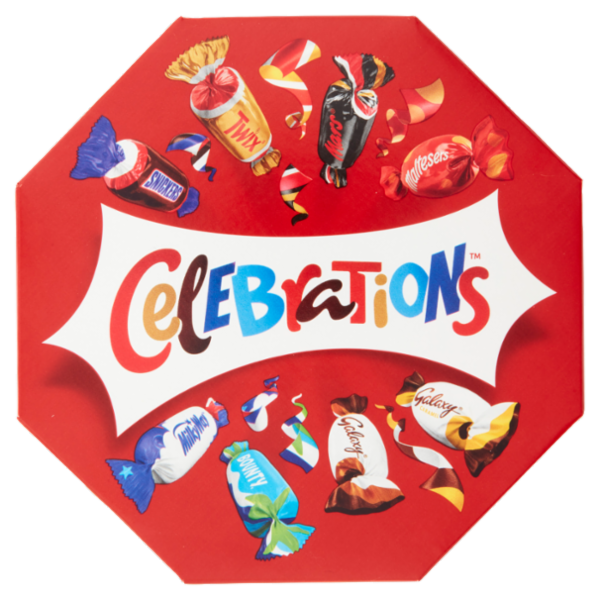 Celebrations Snack Assortiti al Cioccolato al latte 196 g