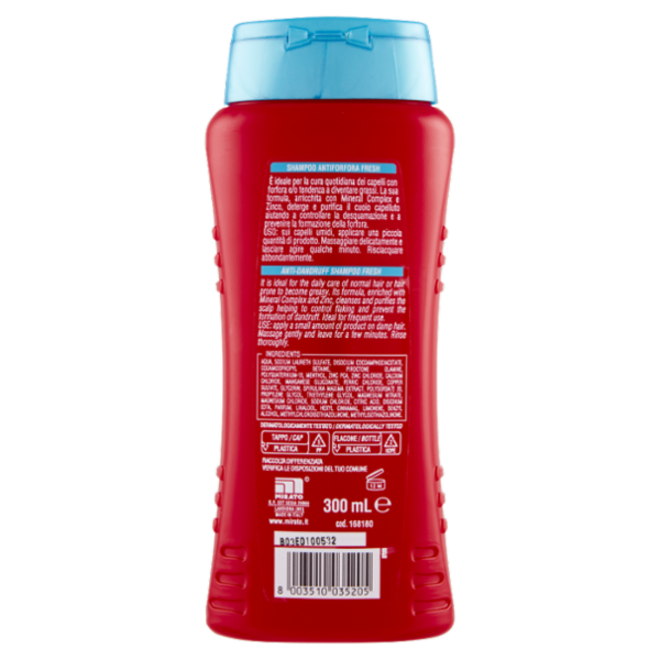 Intesa Pour Homme Shampoo Antiforfora Fresh 300 mL
