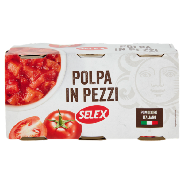 Selex Polpa di Pomodoro 3x400 g