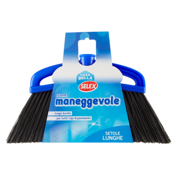 Selex Casa Bella Scopa Maneggevole Setole Lunghe