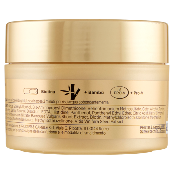 Pantene Maschera Capelli 2 Minuti Intensiva Pro-V Forti&Lunghi 160 ml