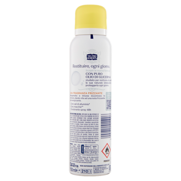 Neutro Roberts Fresco Bergamotto e Zenzero 150 ml