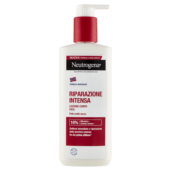Neutrogena Riparazione Intensa Lozione Corpo Cica Pelle molto secca 250 ml