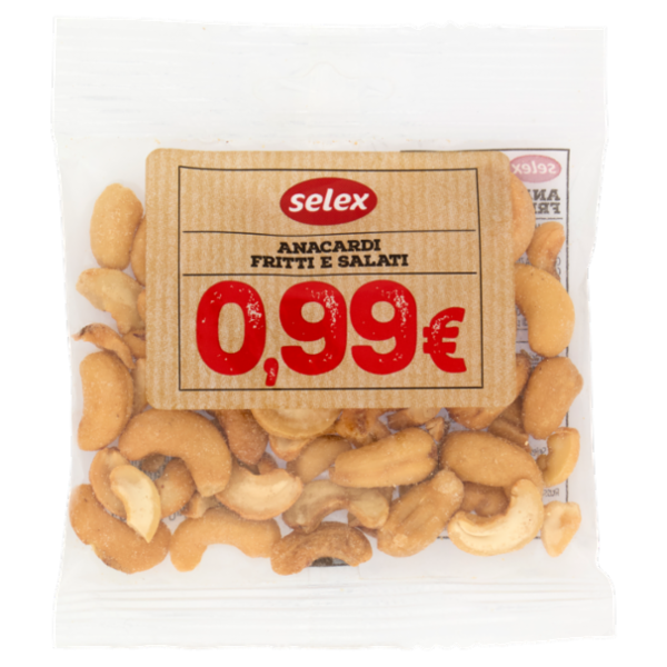 Selex Frutta Secca Anacardi Tostati 40 g