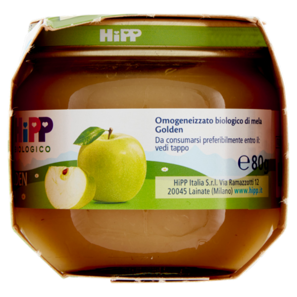 HiPP Biologico Mela Golden Omogeneizzato 2 x 80 g