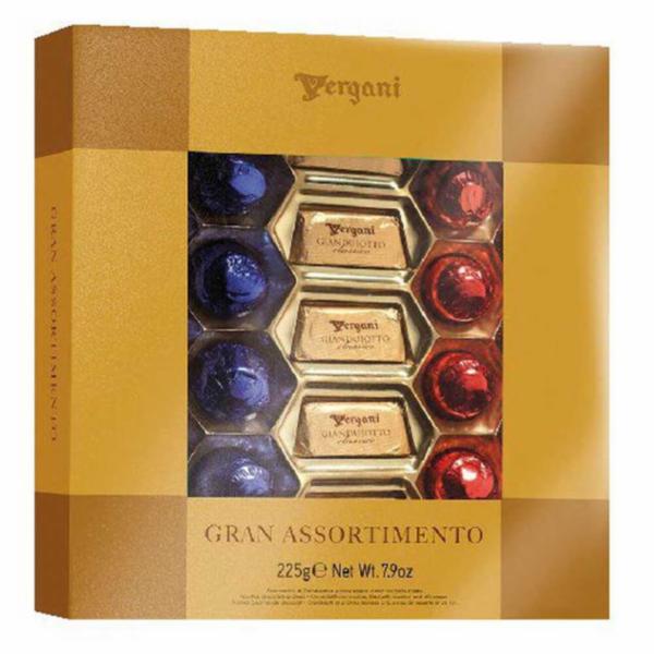 Vergani Scatola Cioccolatini Gran Assortimento 225g