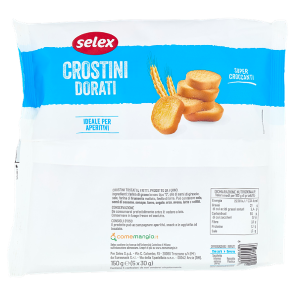 Selex Crostini Classici 5x30 g