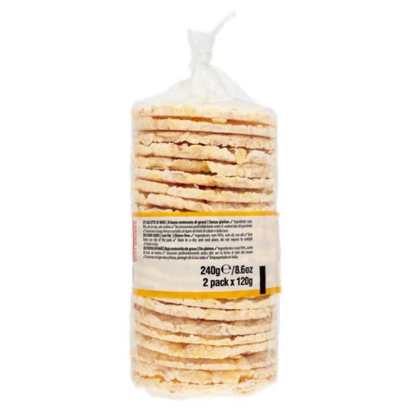 Fiorentini Gallette di Mais Bipacco 2 x 120 g