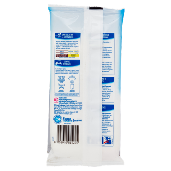 Napisan Salviette Disinfettanti Sgrassanti Fresh Biodegradabili 40 pz