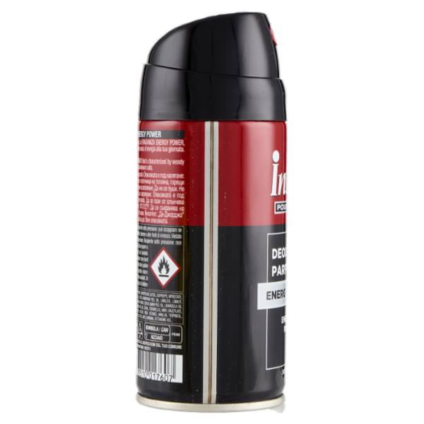 Intesa Pour Homme Deodorant Parfumé Energy Power Body Spray 150 mL