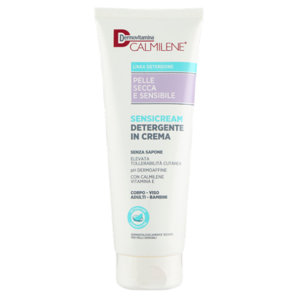 Dermovitamina Calmilene Sensicream Detergente in Crema Corpo - Viso 250 ml