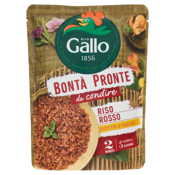 Riso Gallo Bontà Pronte da condire Riso Rosso 220 g