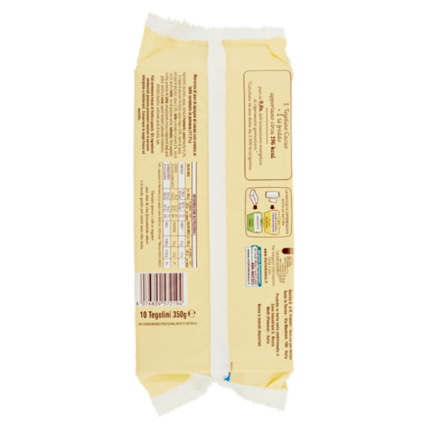 Mulino Bianco Tegolino Cacao Merenda senza Additivi Conservanti 350 g